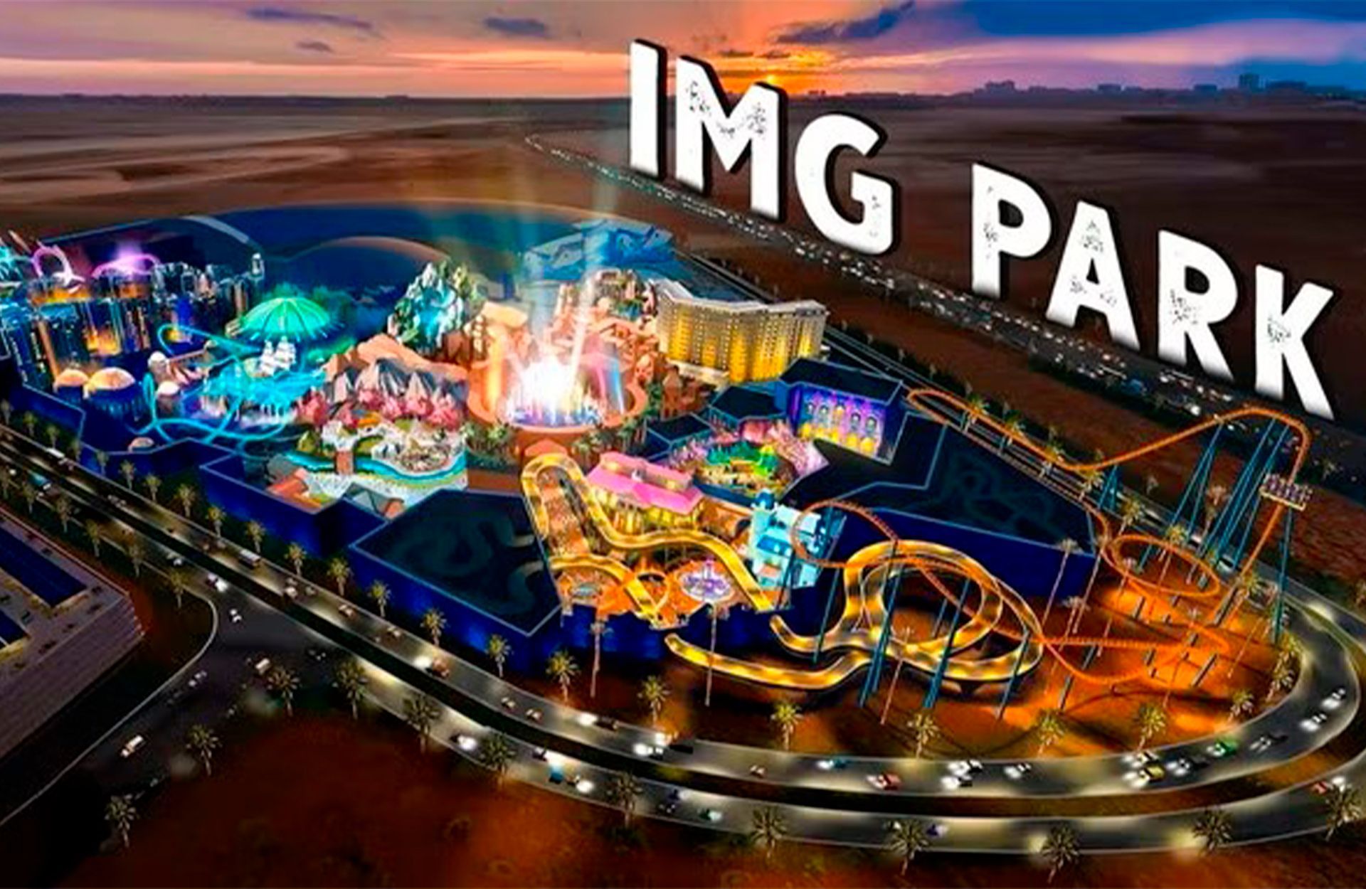 IMG Worlds of Adventure, parc d'attractions  Duba