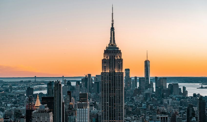 vue sur les buildings de New York