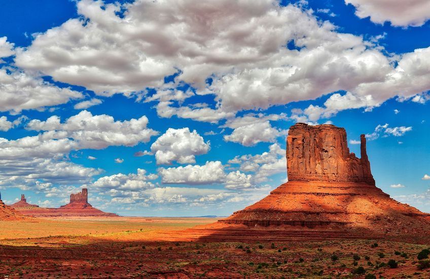 paysage de Monument Valley aux Etats-Unis