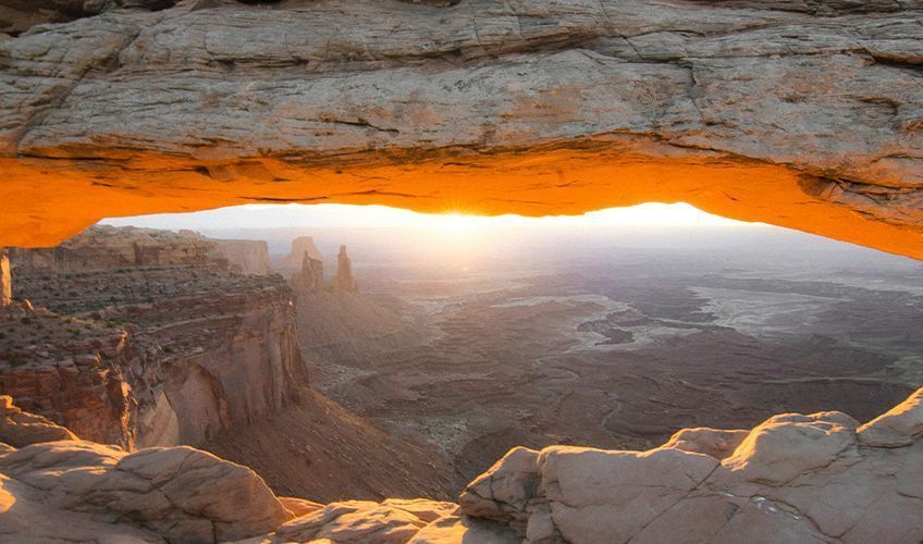 vue sur le parc national de Monument Valley en Utah