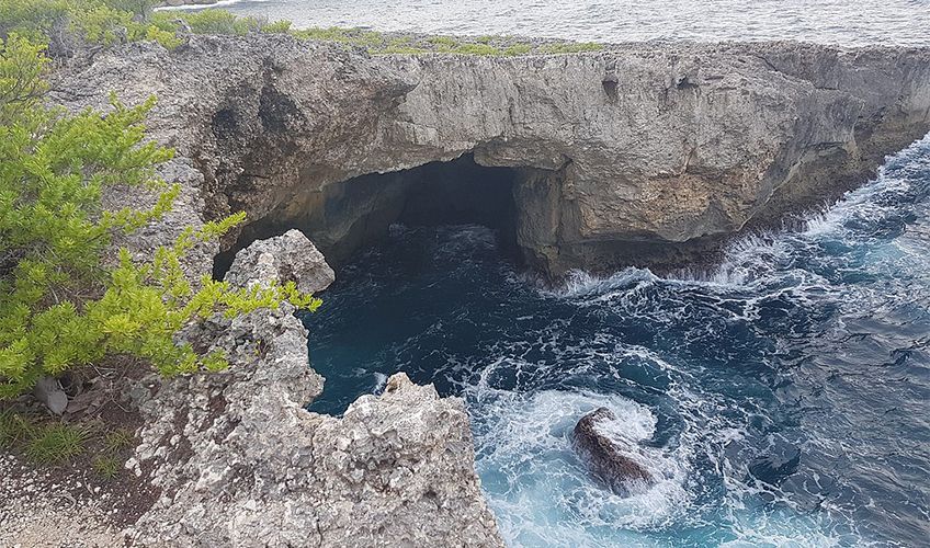 Trou de Madame Coco sur Grande-Terre en Guadeloupe