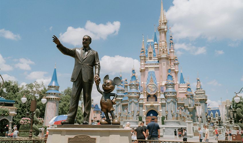 parc Disneyland à Orlando en Floride