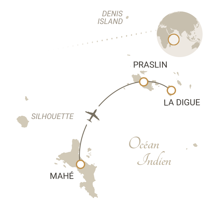 carte combine Seychelles