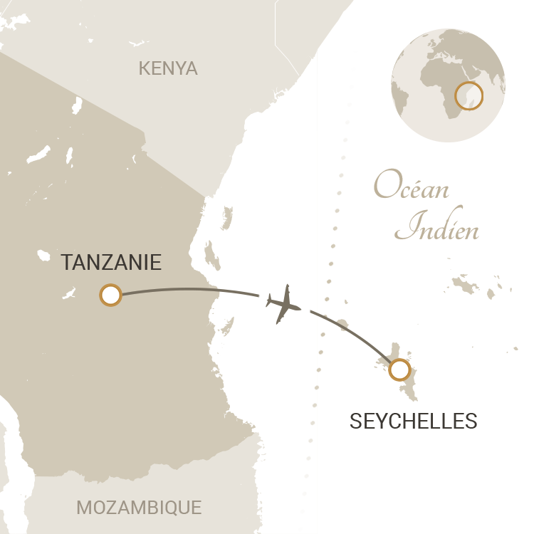 carte combine Tanzanie